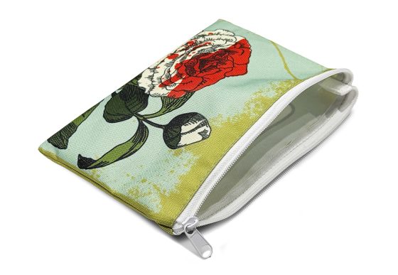 НФ-00056302-Косметичка - плоская15x22см., Оксфорд 600ПУ 220 гр.кв.м.