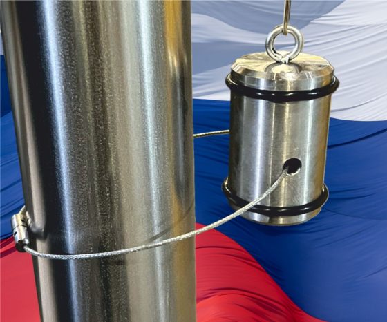 Пригруз для флагштока Материал- металл. Вес 1400 гр