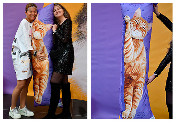 дакимакура для фонда ДОМ, габардин 153 гр., 50х150