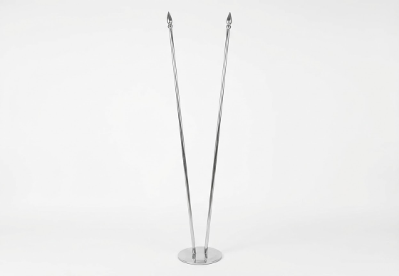 Металлическое древко 2 шт