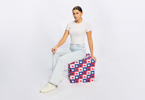 НФ-00016043-Куб поролоновый с чехлом 40x40 см., Оксфорд 600 PU, 220 гр.кв.м.