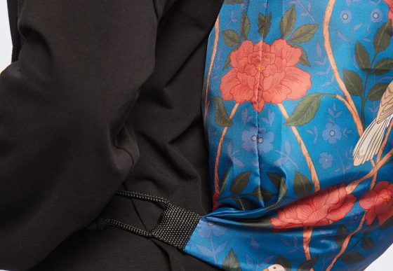 НФ-00030900-Рюкзак для сменной обуви (обработка внутри прямострочка), (33x43см). Оксфорд 210PU 95 гр.