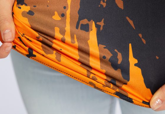 НФ-00012803-Лонгслив женский, прямого силуэта, горловина V-образная, рукав длинный, втачной, 44(S)w. Прима микрофибра 135 гр.кв.м. (стрейч)