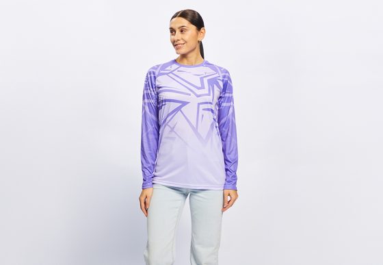 НФ-00039336-Лонгслив женский, прямого силуэта, горловина круглая, рукав длинный, реглан, 44(S)w. Прима Микрофибра Cool & Dry Премиум Плюс 135 гр.кв.м. (кулмакс)