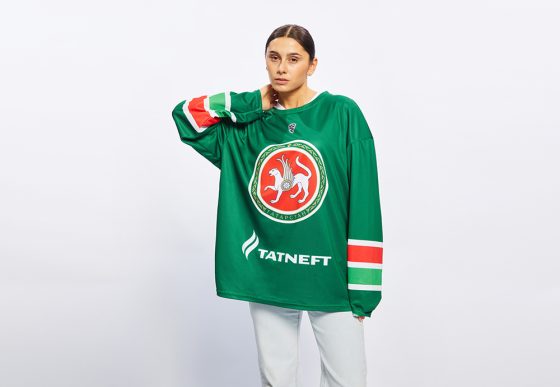 НФ-00053456-Джемпер болельщика унисекс, хоккейный , прямого силуэта, горловина круглая с обтачкой из осн.тк., рукав длинный втачной без усилительных накладок , 46(S). Ложная сетка